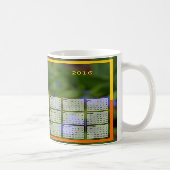 Taza De Café Calendario 2016 Mug Three (Derecha)