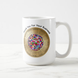 Taza De Café Calendario 2026 - Gracias Por Su Negocio Café