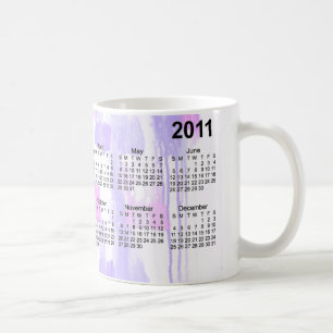 Taza De Café Calendario abstracto 2011