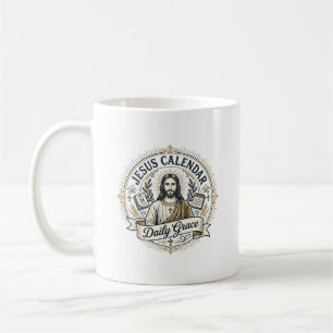 Taza De Café Calendario de Jesús Gracia Diaria Calendario de Je