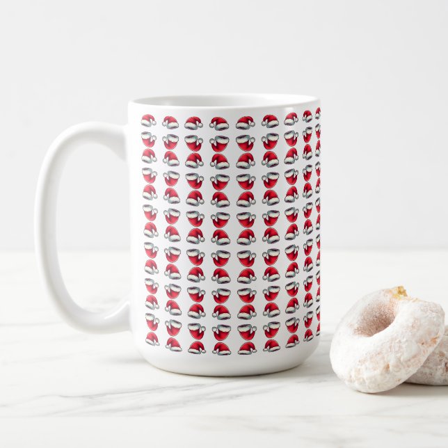 Taza De Café Calentador de Cerebro Alegre (Con donut)
