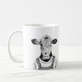 Taza De Café Calf en Dungaree (Nieve)
