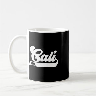 Taza De Café Cali Vintage California Oso Estado Usa Belleza Des