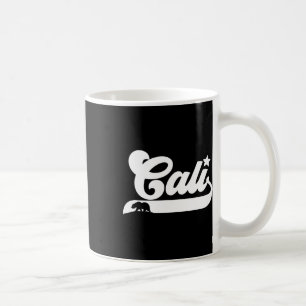 Taza De Café Cali Vintage California Oso Estado Usa Belleza Des