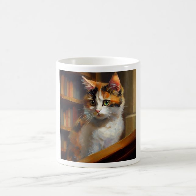 Taza De Café Calico Cat (Centro)