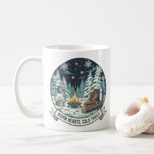 Taza De Café Cálidos corazones fríos recorridos de arte de invi