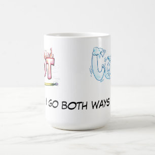 Taza De Café Caliente y frío - voy ambas maneras