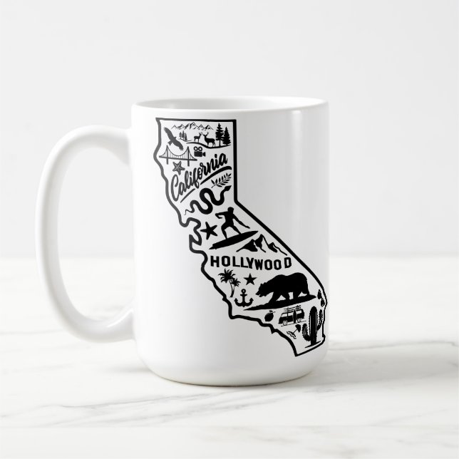 Taza De Café California (Izquierda)