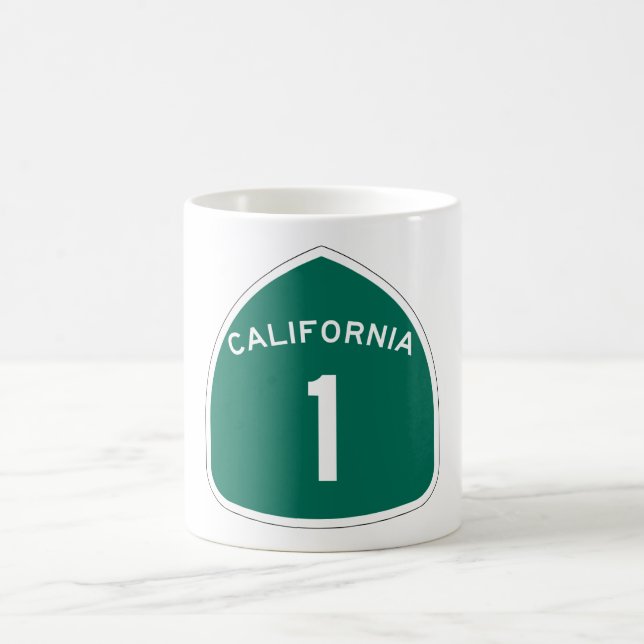 Taza De Café "California 1" (Centro)