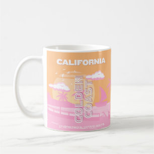 Taza De Café California, Arte de Viaje, Elegante, Viaje Elegant