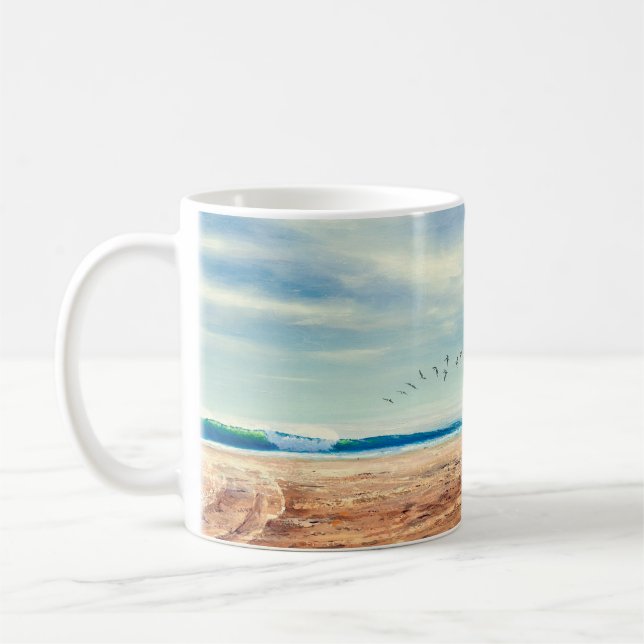 Taza De Café California Beach (Izquierda)