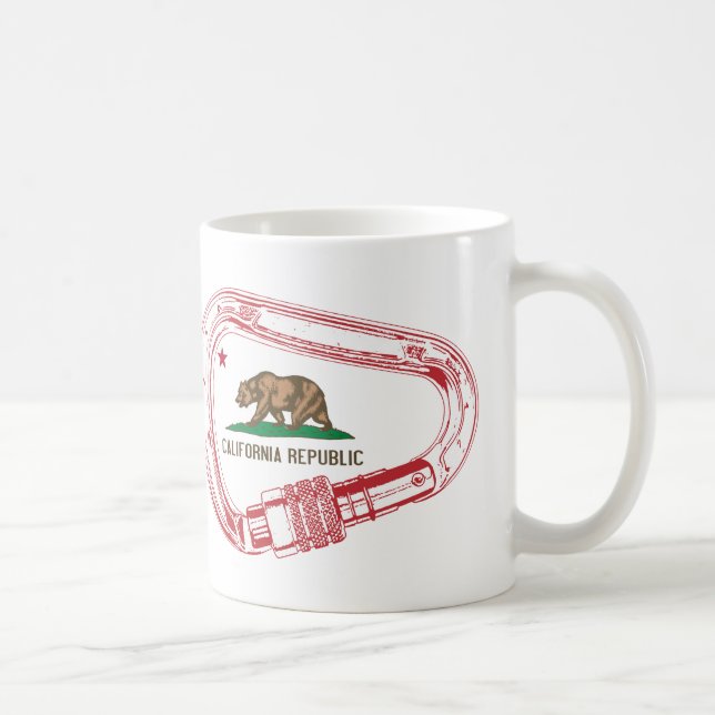 Taza De Café California Climbing Carabiner (Derecha)