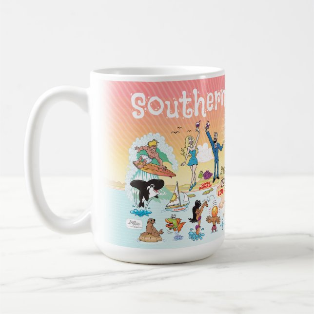 Taza De Café California del Sur (Izquierda)