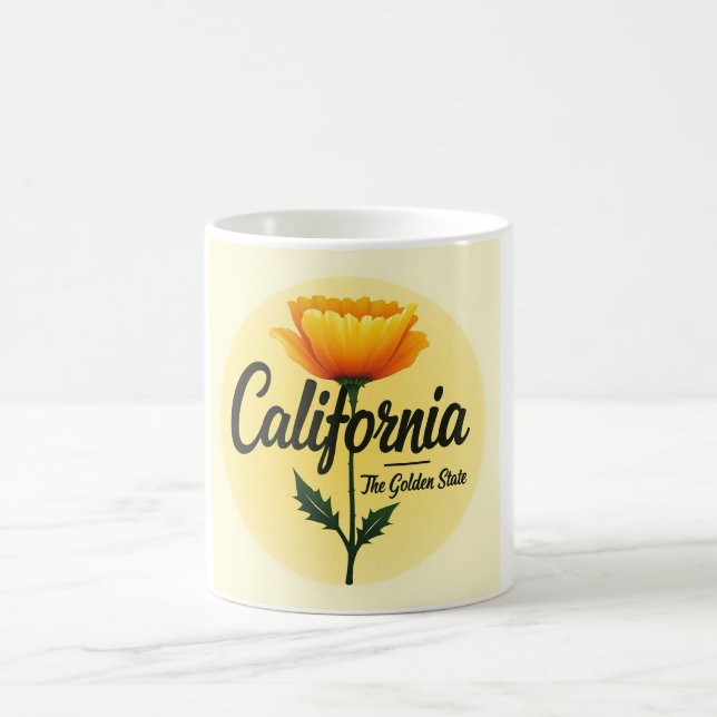 Taza De Café California, el estado de oro (Centro)