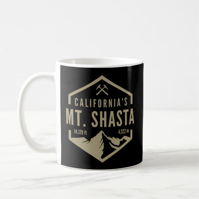Taza De Café California Mt Shasta (Izquierda)