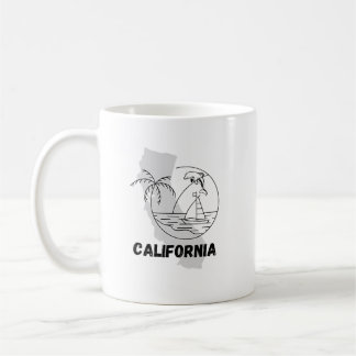 Taza De Café california mug
