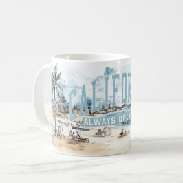 Taza De Café California Mug