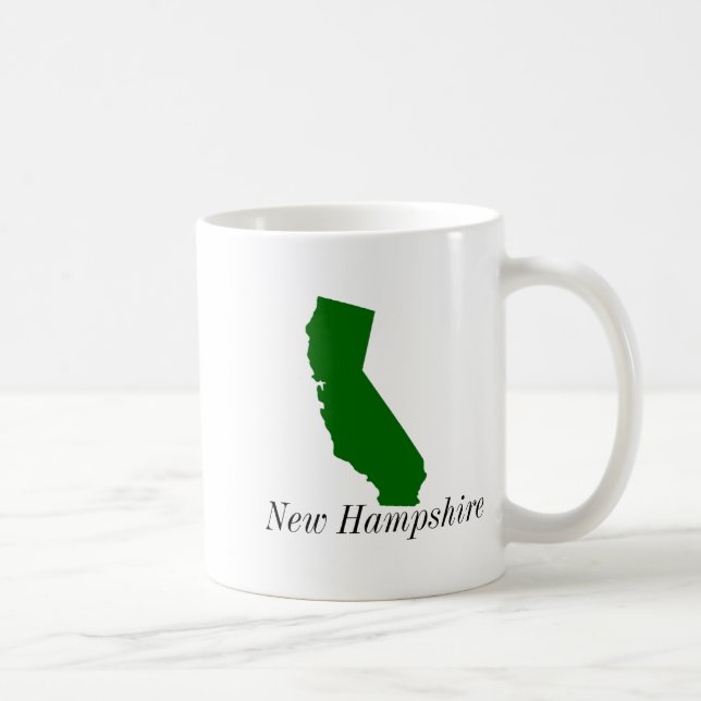 Taza De Café California New Hampshire  (Derecha)
