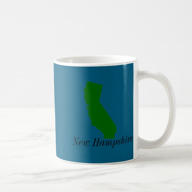 Taza De Café California New Hampshire  (Derecha)