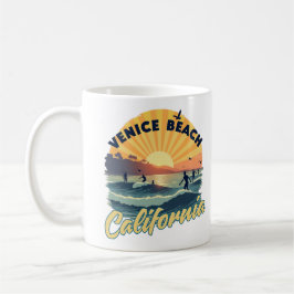 Taza De Café California: Paraíso del Surf Dorado