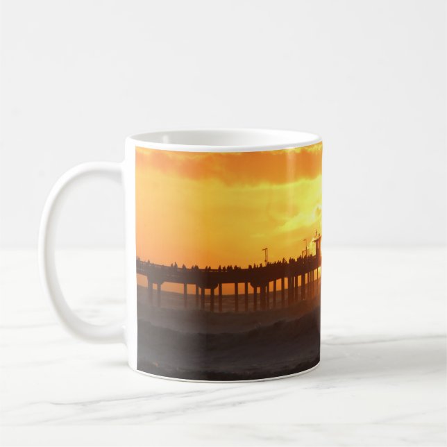 Taza De Café California Peer at the Sunset (Izquierda)