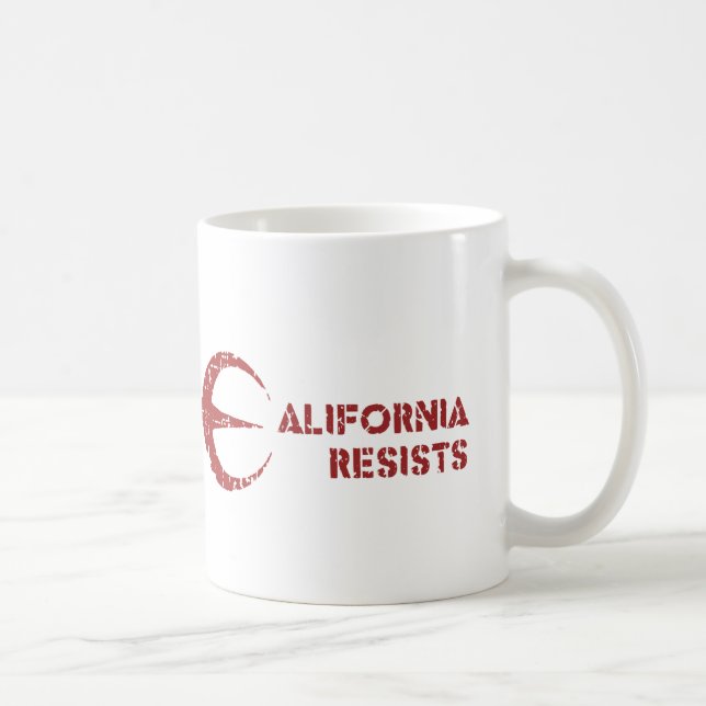 Taza De Café California resiste a Mug (Derecha)
