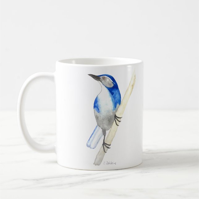 Taza De Café California Scrub Jay (Izquierda)