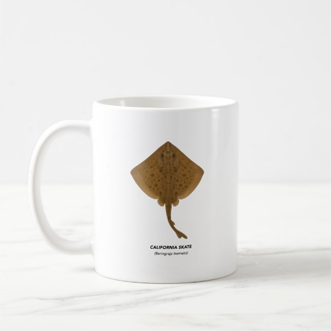 Taza De Café California Skate - California Marine Life (Izquierda)