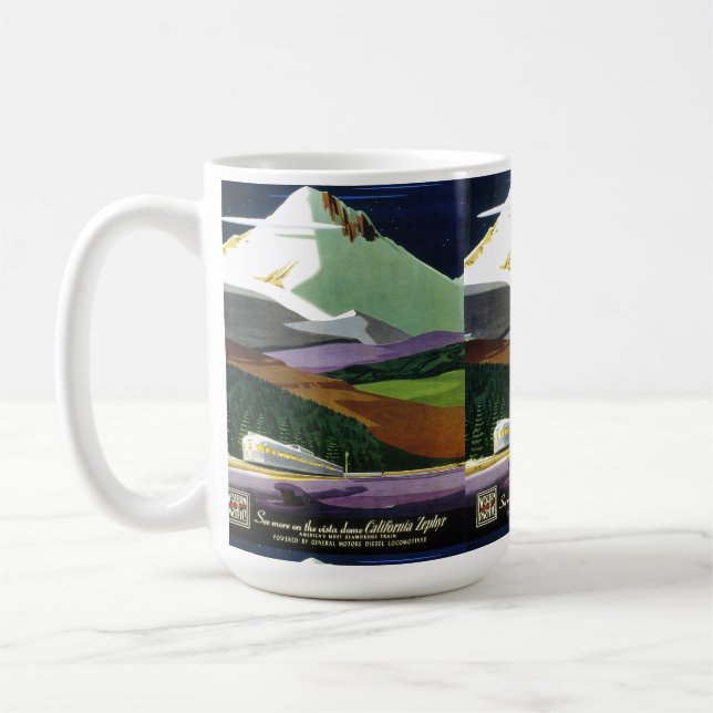 Taza De Café California Zephyr (Izquierda)