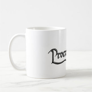 Taza De Café Caligrafía de la "dilación"