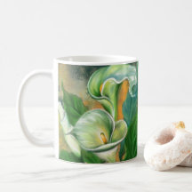 Calla Lilies Coffee Mug