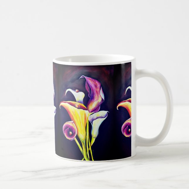 Taza De Café Calla Lillies (Derecha)