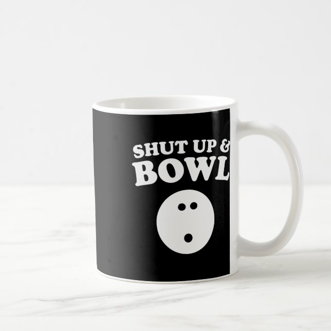 Taza De Café Cállate Y Bowl Funny Bowl (Derecha)