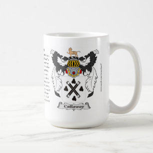 Taza De Café Callaway, el origen, el significado y el escudo