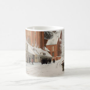 Taza De Café Calle de Roskilde, escena de los Navidades de 1836