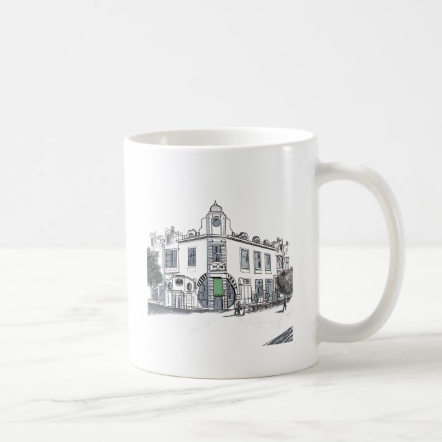 Taza De Café calle del casco antiguo (Derecha)