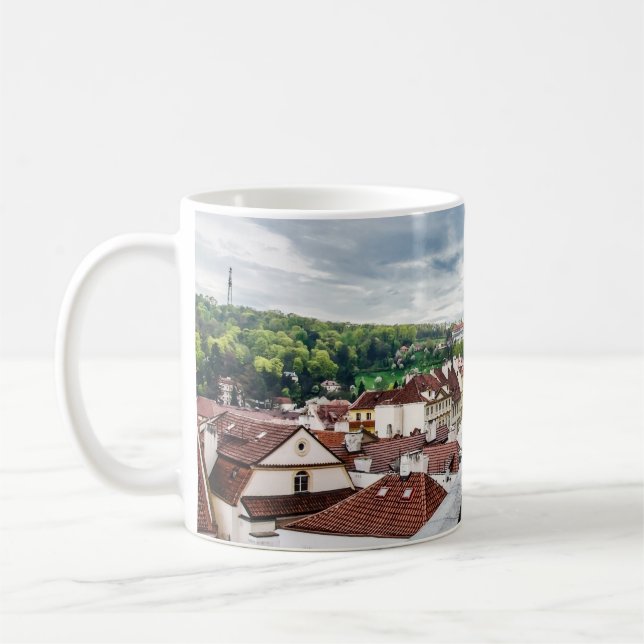 Taza De Café Calle del centro de Praga (Izquierda)