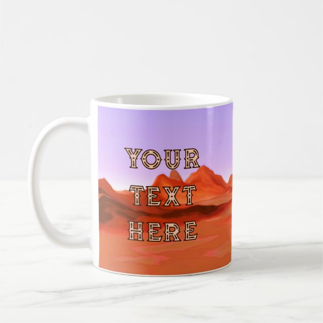 Taza De Café Calle del desierto (Izquierda)