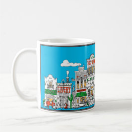Taza De Café Calle del oeste vieja de la frontera