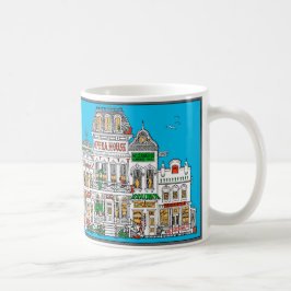 Taza De Café Calle del oeste vieja de la frontera