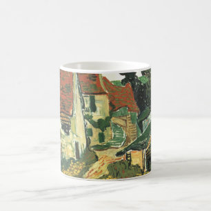 Taza De Café Calle del pueblo en Auvers de Vincent van Gogh