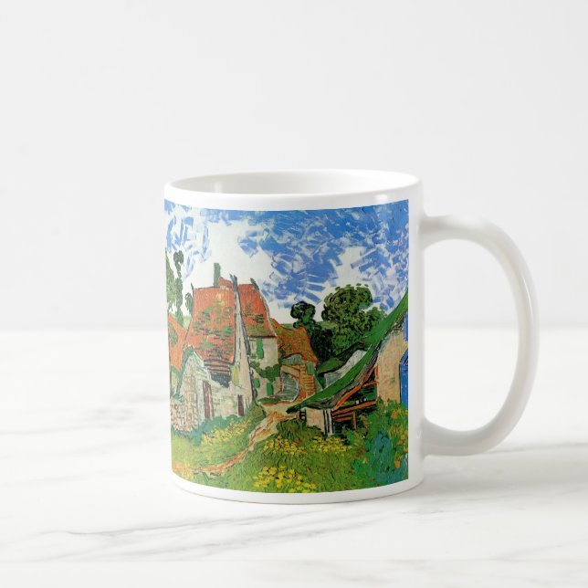 Taza De Café Calle del pueblo por Vincent van Gogh (Derecha)