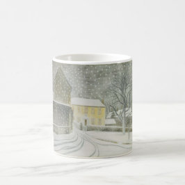 Taza De Café Calle Halstead en Nieve (por Eric Ravilious)