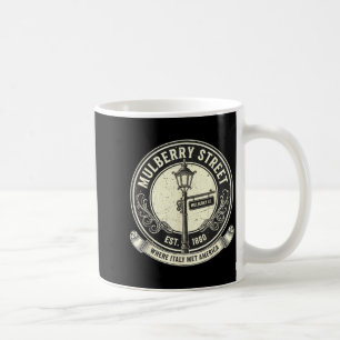 Taza De Café Calle Mulberry Vintage Nueva York Retro Little Ita