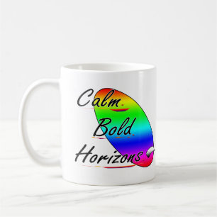 Taza De Café Calle y audaz horizonte