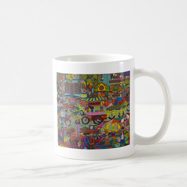 Taza De Café Calles de Phnom Penh (Derecha)