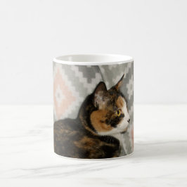 Taza De Café Callie Cat en Sofa