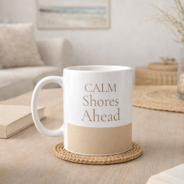 Taza De Café Calm Shores Ahead Classic Mug, 11 oz