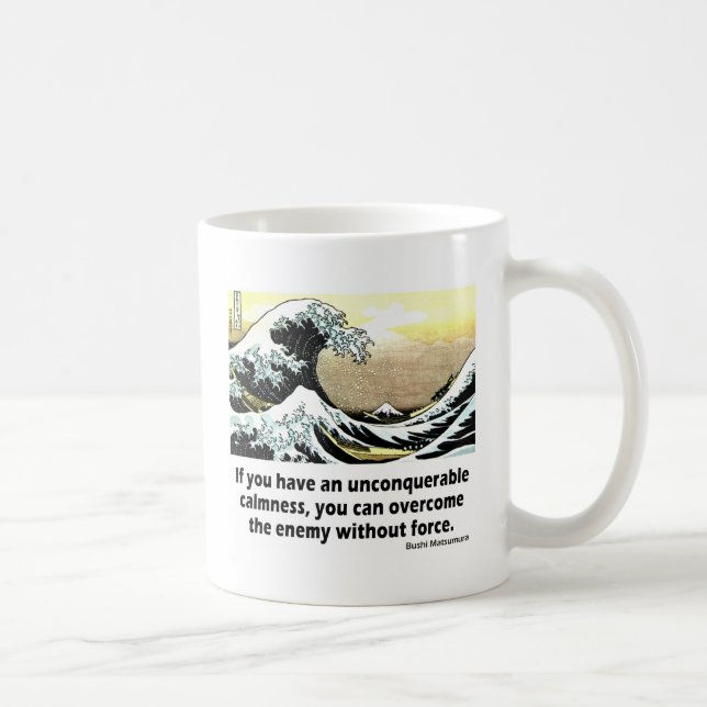 Taza De Café Calmness invencible (Derecha)