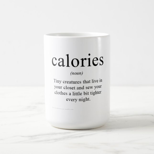 Taza De Café ¡Calorías!!!! (Centro)
